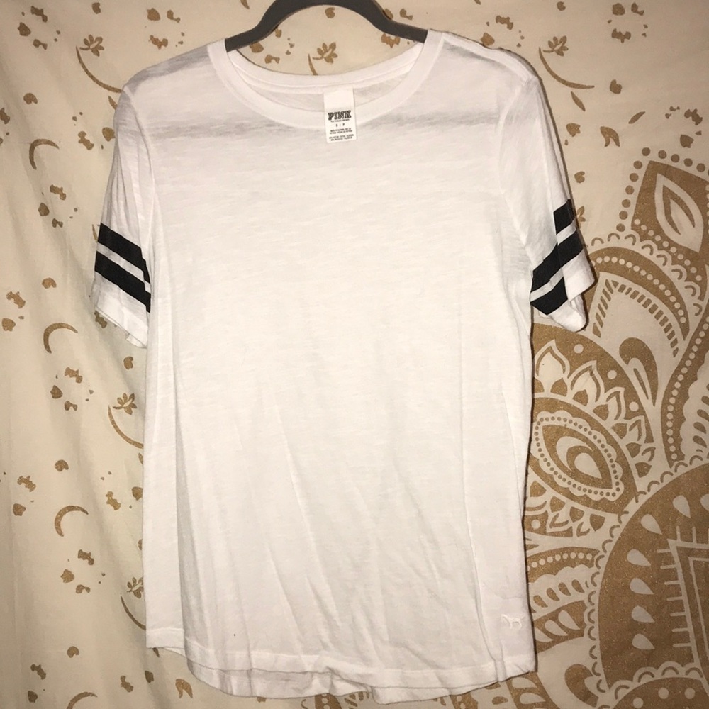 VS Pink Baseball Tee